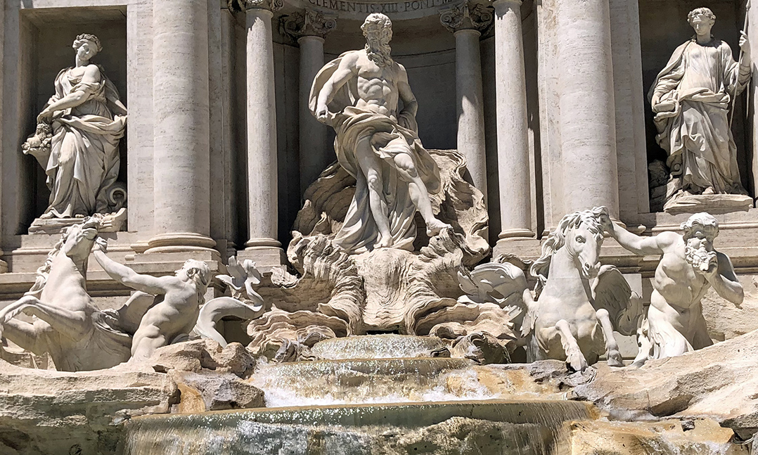 Visiting Rome's Trevi Fountain
